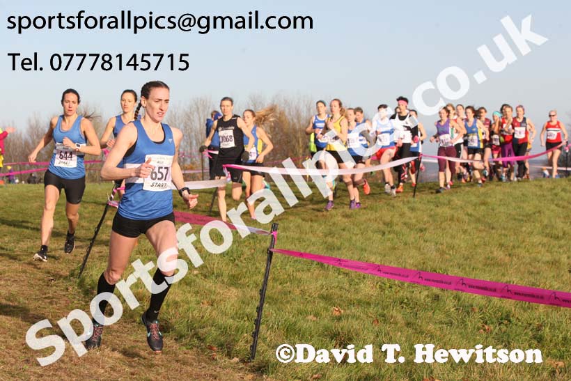 Senior womens 2017 Start Fitness North Eastern Harrier League, Aykley Heads, Durham. Photo:  David T. Hewitson/Sports for All Pics